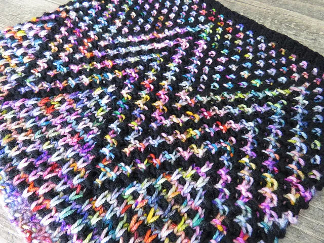 Mosaic Knitting - Black Light Cowl | November 8, 2026
