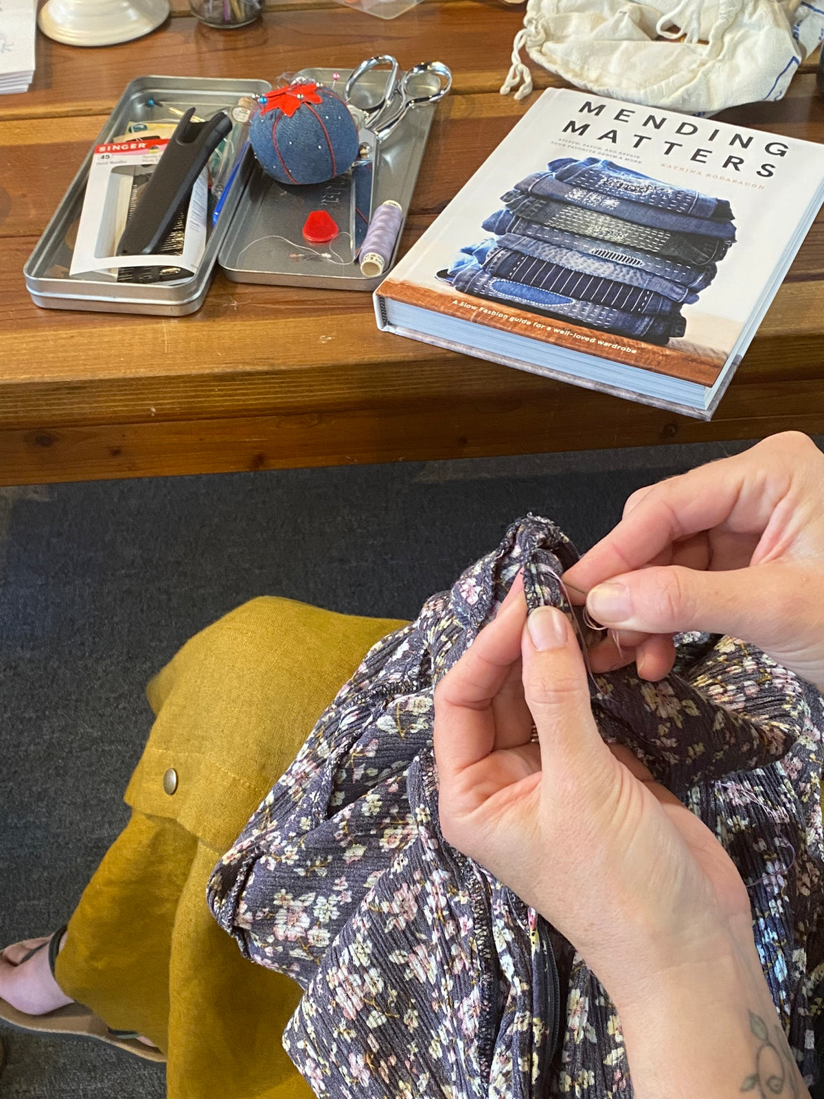 Basics of Clothing Mending - Hand Stitching & Patching | November 14, 2026
