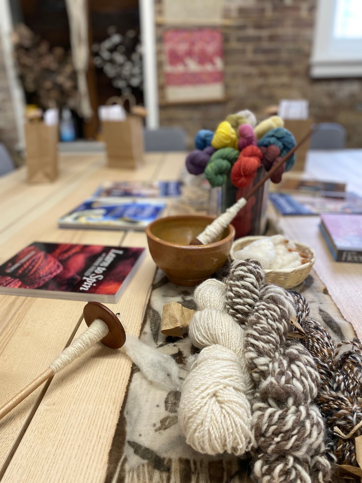 Spinning Yarn Level 1 - Drop Spindle | Dates coming soon!