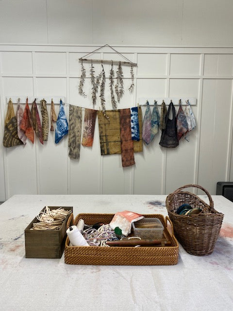 Shibori Fun with Alternative Dyes! | December 5, 2025