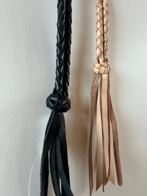 Braided Leather Keychain | October 25, 2025
