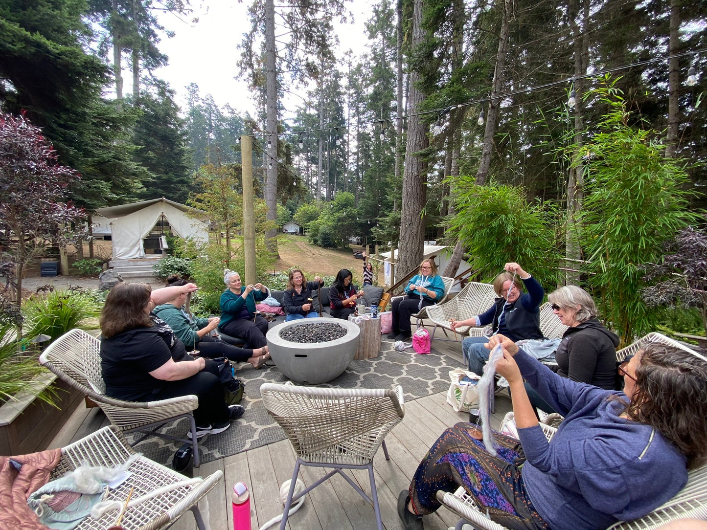 Knitting Under the Mendocino Redwoods FALL Retreat | September 25 - 28, 2024