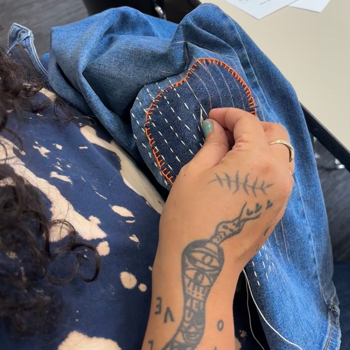Sashiko - Decorative Stitching on Denim | December 12, 2026
