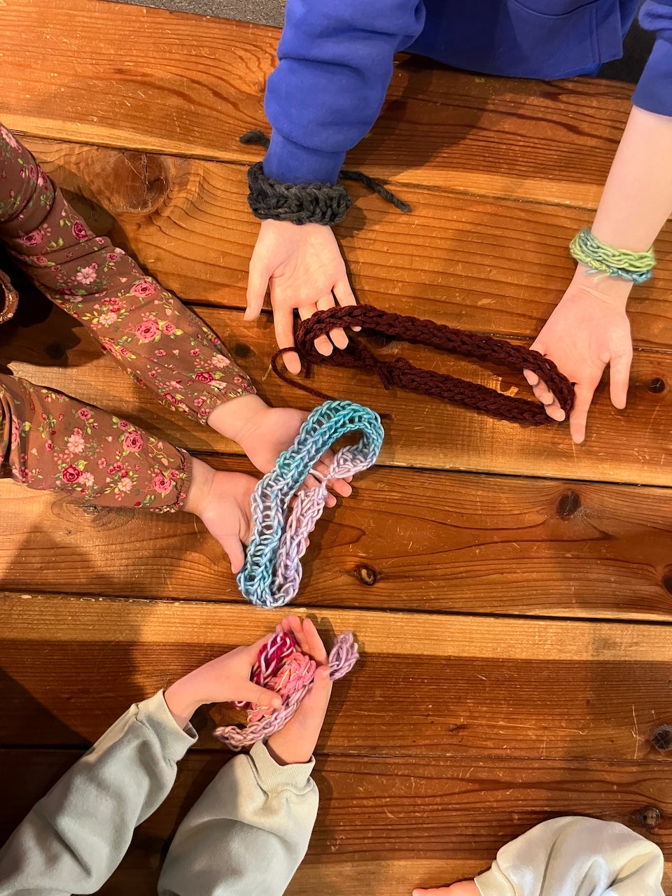 Kids' Crafting - Finger Knitting | October 12, 2025