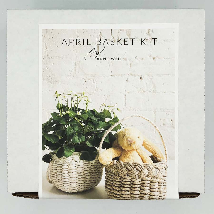 Flax and Twine April Basket