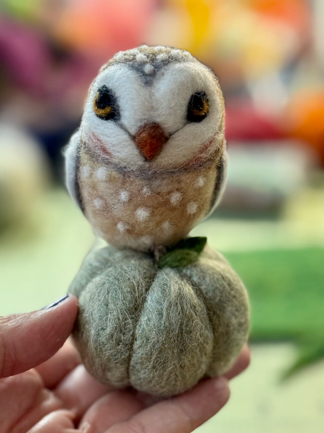 3D Needle Felted Owl | October 26, 2025