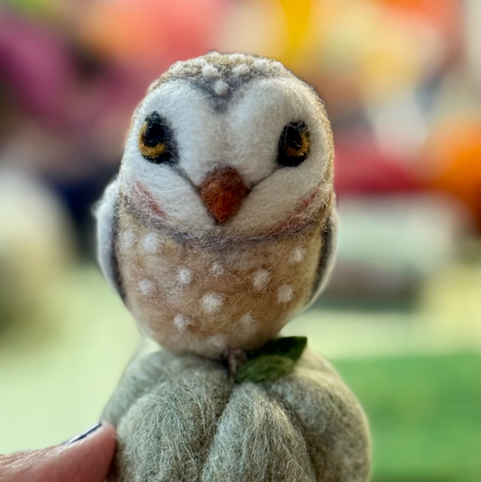 3D Needle Felted Owl | October 26, 2025