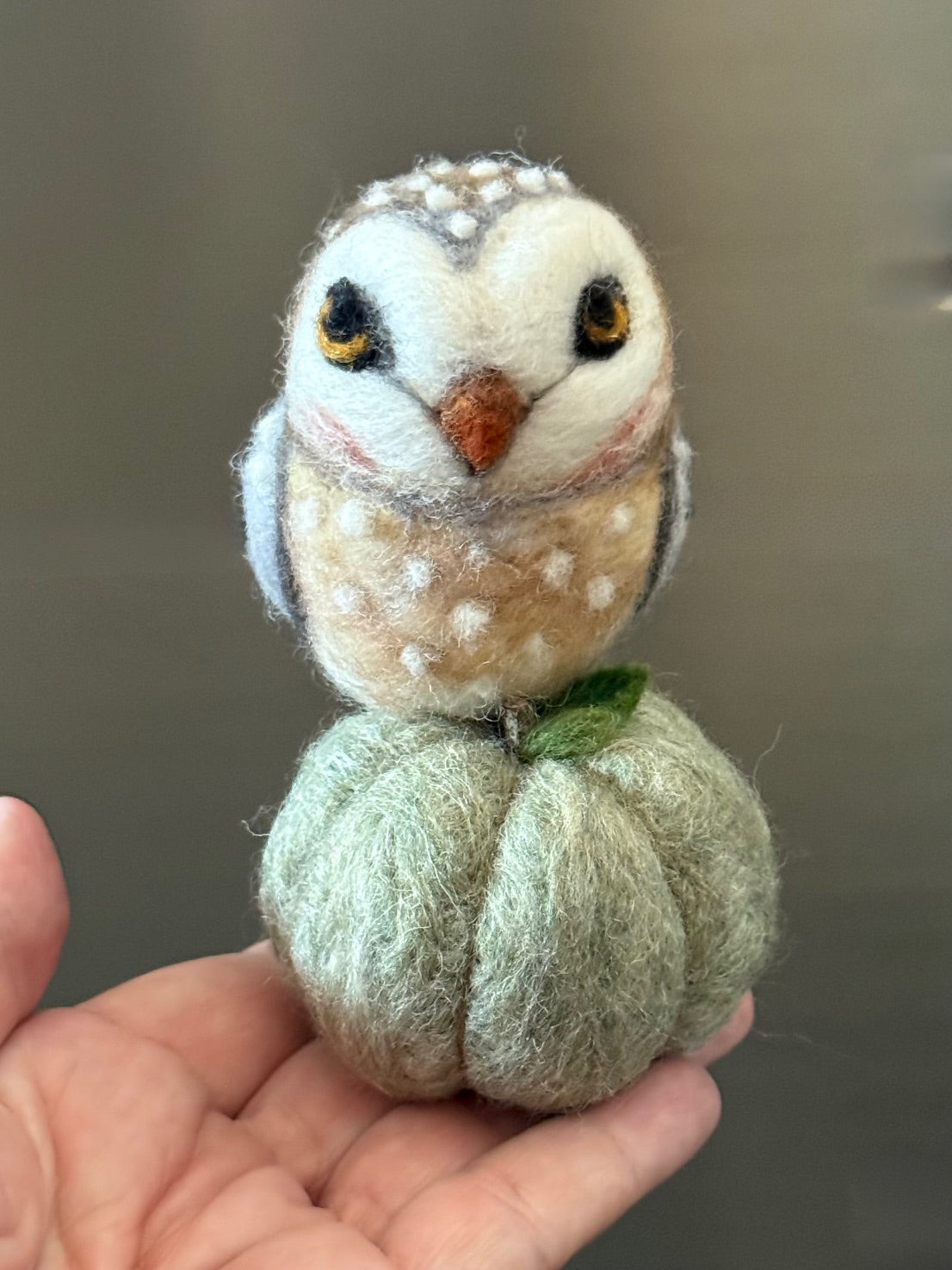 3D Needle Felted Owl | October 26, 2025