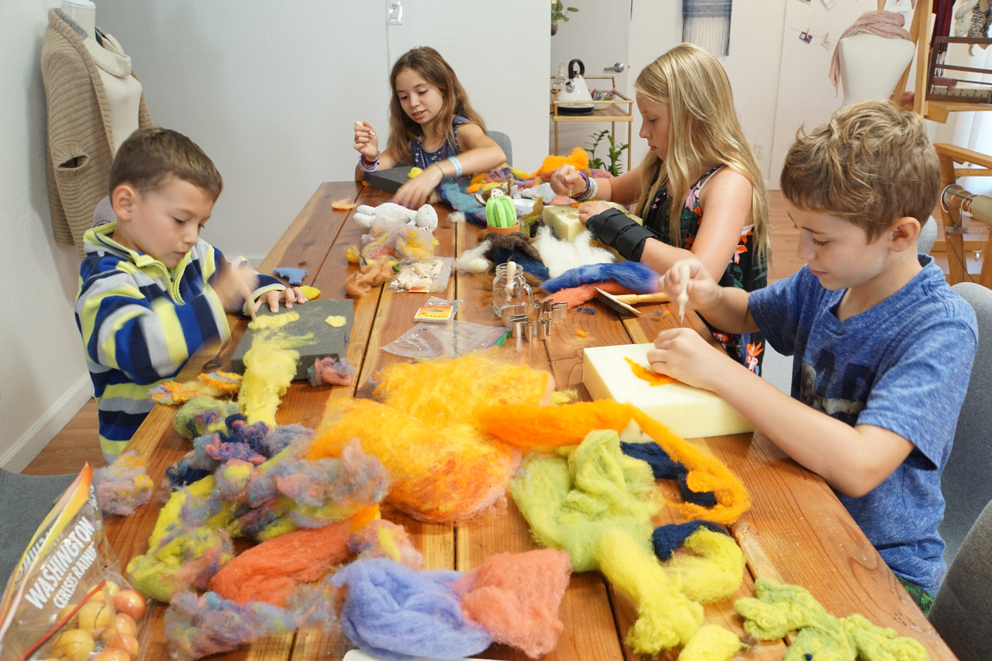 Kids Crafting - Needle Felting | May 25, 2025