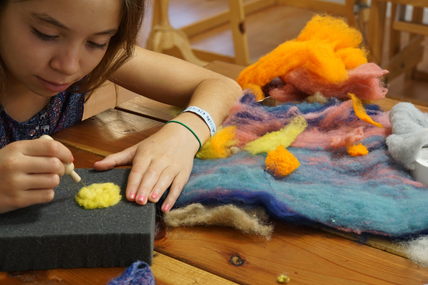 Kids Crafting - Needle Felting | May 25, 2025