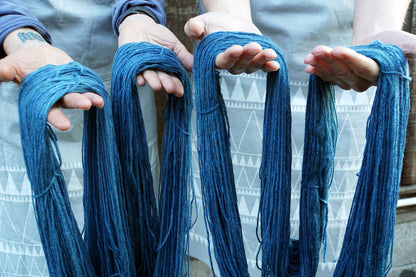 FULL DAY! Indigo Dyeing Fabric or Yarn | January 26, 2025