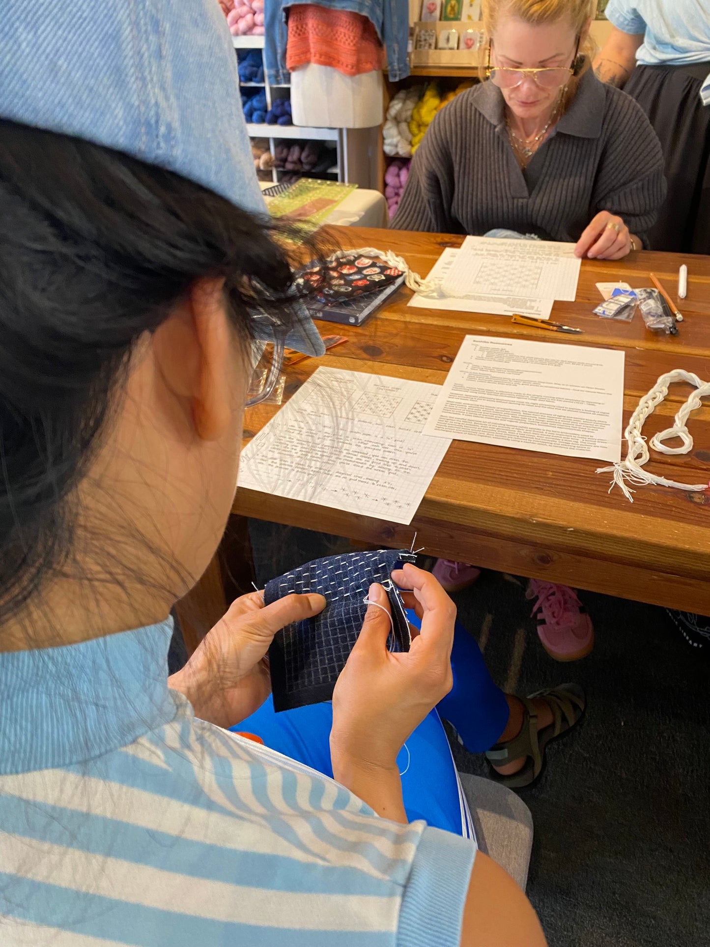 Sashiko - Decorative Stitching on Denim | January 10, 2026