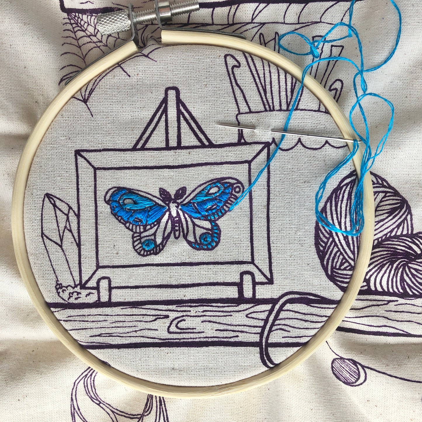 Beginning Embroidery - Embroider a Project Bag | November 5, 2023