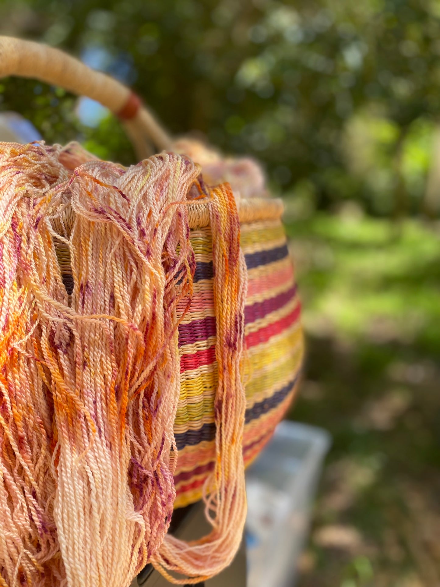 Speckled Yarn Using Natural Dyes | July 26, 2025