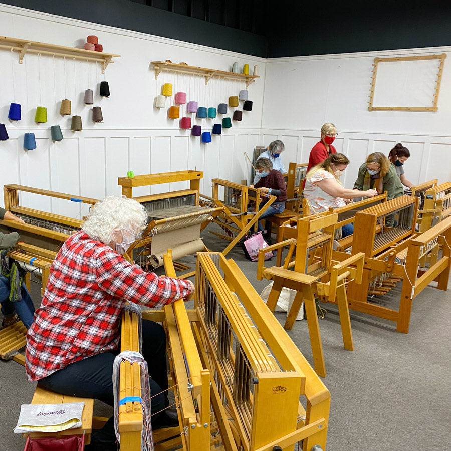 8 Week Floor Loom Weaving - "Loom Shaped" Garment | April 9 - May 28, 2025