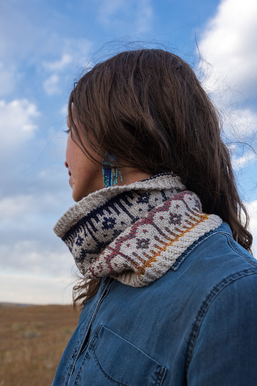 Stranded Colorwork Cowl Stranded Knitting/Colorwork - Kindred Cowl or Novemberist Hat – Fiber ...