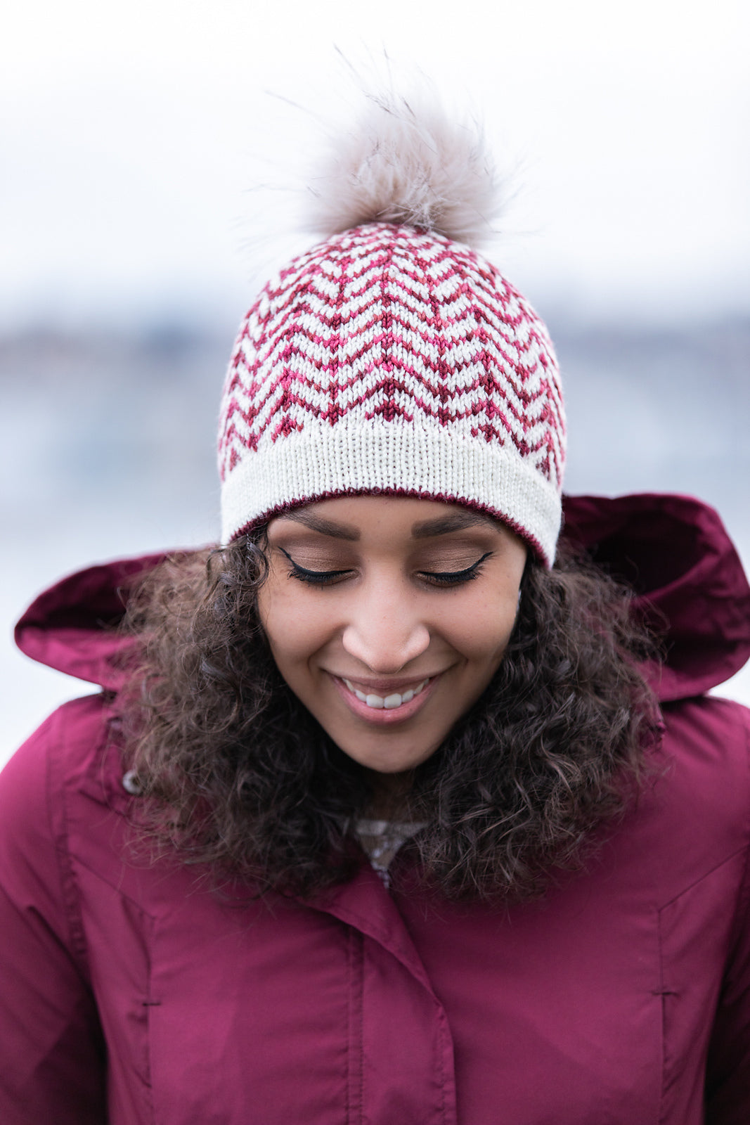 Stranded Colorwork Cowl Stranded Knitting/Colorwork - Kindred Cowl or Novemberist Hat – Fiber ...