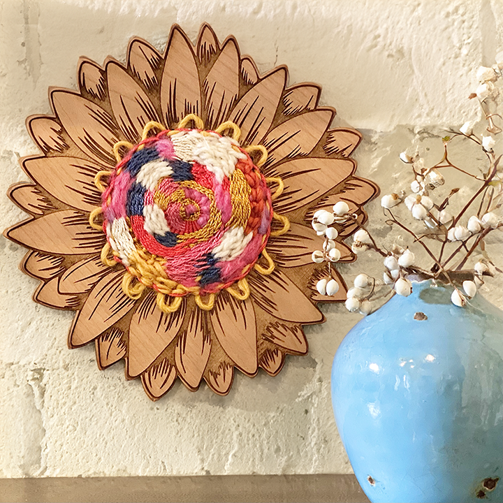 Sunflower Tapestry Weaving | December 10, 2023