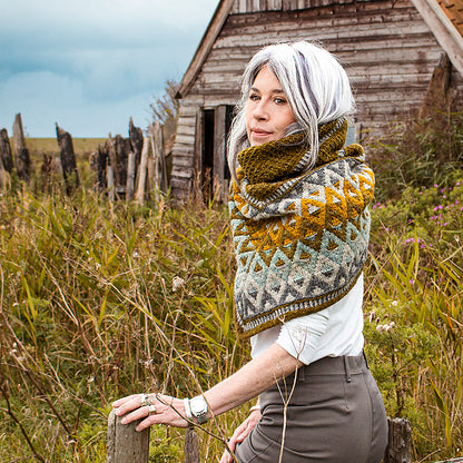 Artus Shawl - Stranded & Mosaic Knitting | January 14 & 28, 2025