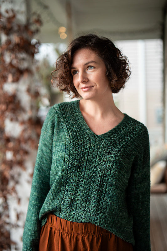 Sweater Series: Fitted with a Twist - Cable Pullovers | September 19 - December 5, 2026