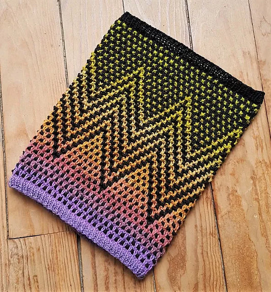 Black Light Mosaic Cowl | February 11, 2025