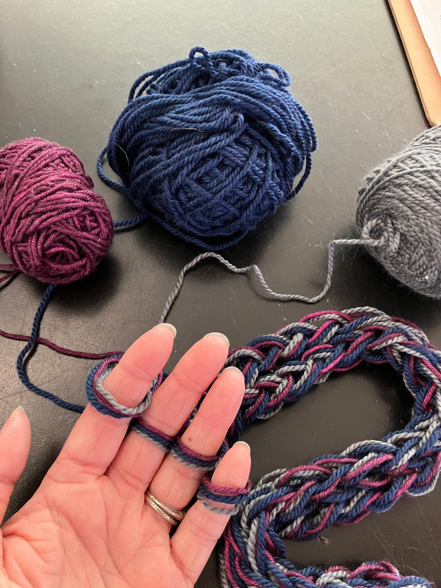 Kids Crafting - Finger Knitting | March 9, 2025