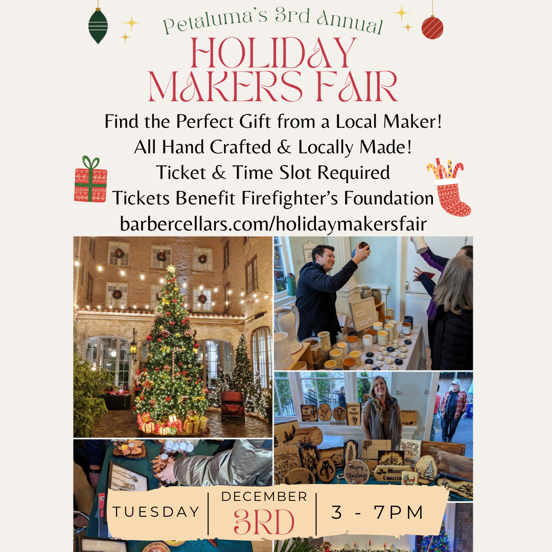 Holiday Maker's Fair at Hotel Petaluma | December 3, 2024