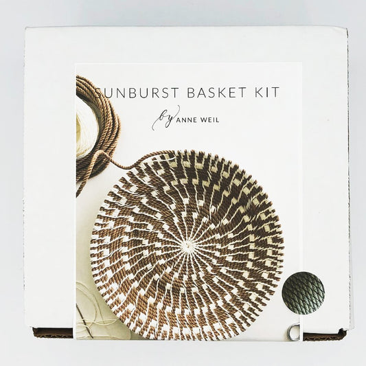 Flax and Twine - Sunburst Basket Kit