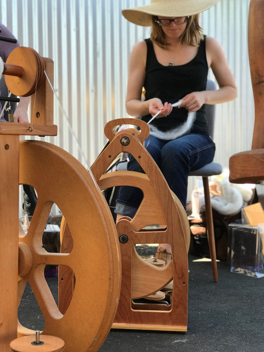 Learn to Spin (Wheel) – Fiber Circle Studio
