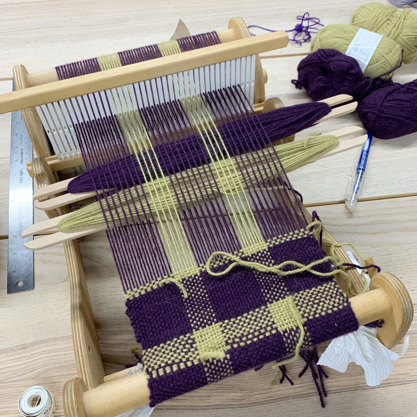 Rigid Heddle Weaving for Beginners - Weave a Scarf! | April 6 & 13, 2024