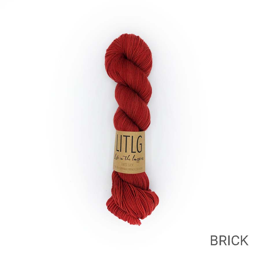 LITLG - Twist Sock - Brick