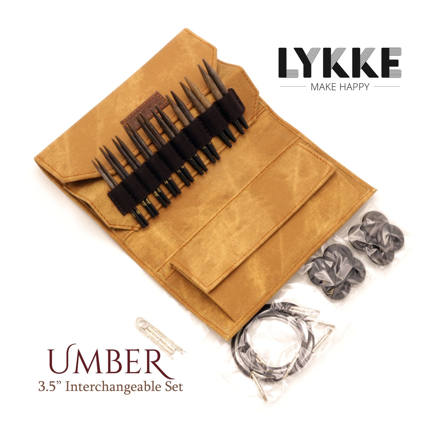 LYKKE  Driftwood Interchangeable Tips 3.5 – Firefly Fibers