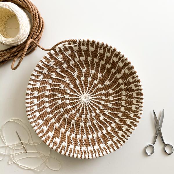 Flax and Twine - Sunburst Basket Kit