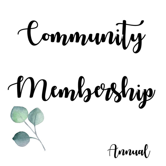 Community Membership (Annual)