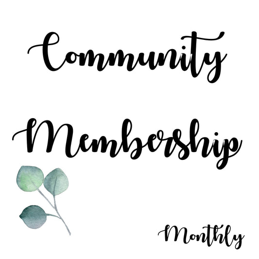 Community Membership (Monthly)